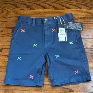 Vineyard Vines Navy Boys Breaker Shorts in Size 8